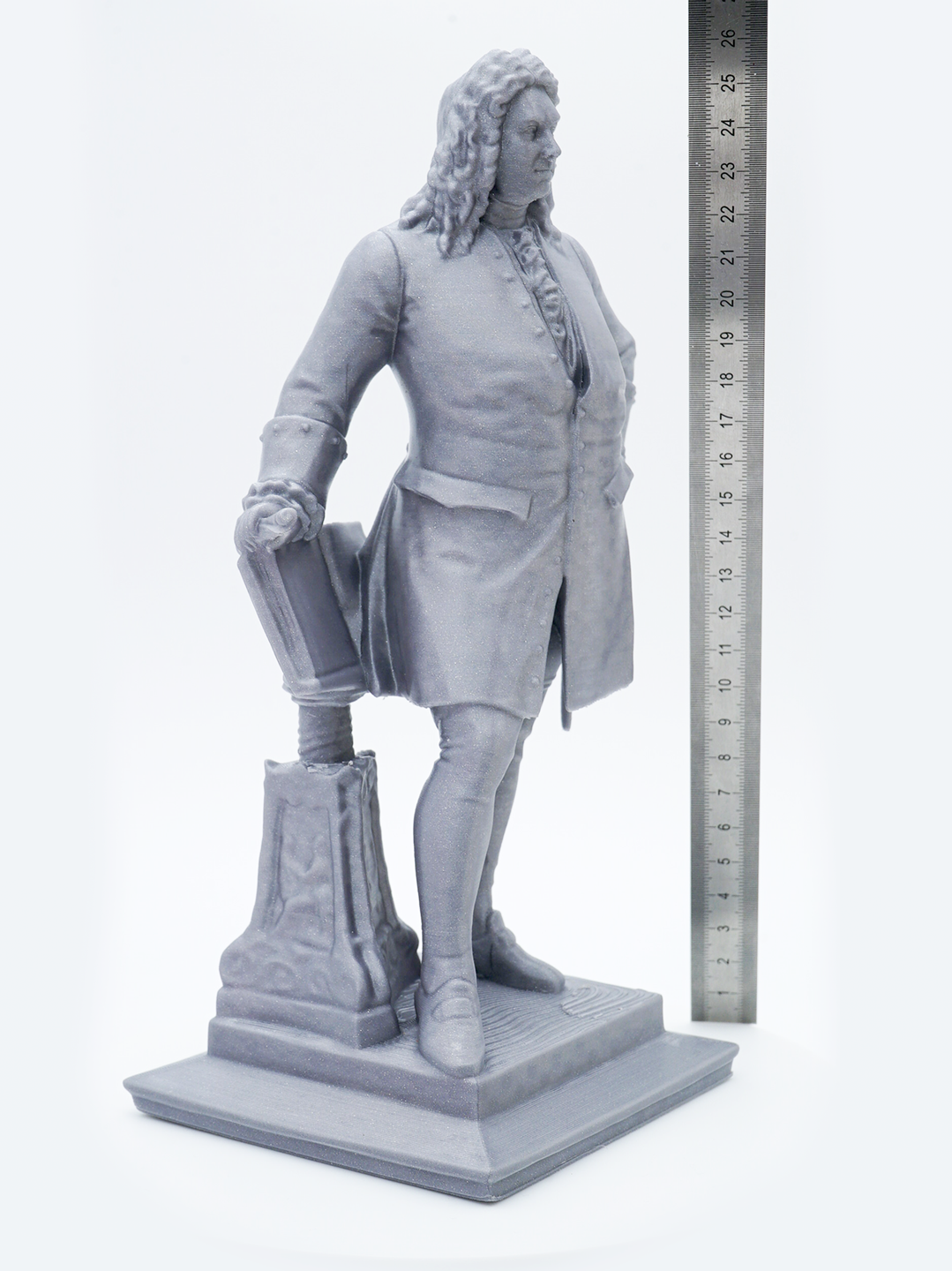 Händel-Denkmal Halle Gold